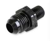 Earl's Performance AN to Metric Adapter Fittings AT9919DFHERL Fitting, Adapter, Threads, Straight, Aluminum, Black Anodized, -6 AN, M14 x 1.5, Each thumbnail 2