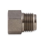 Earl's Performance Hardline Adapters 00115ERL Fitting, Reducer, Inverted Flare to Inverted Flare, Straight, Stainless Steel, Natural, 1/2-20 in. Inverted Flare, 3/8-24 in. Inverted Flare, Each thumbnail 2