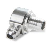 Earl's Performance Brake Booster Check Valves 252006ERL Valve, Aluminum, Clear Anodized, -6 AN, Hose Barb, Each thumbnail 3