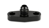 Earl's Performance Turbocharger Oil Flange Fittings GT0003ERL Component, Supply Fitting, Black Anodized, Aluminum, -6 AN Male Threads, Fits T-40, Each thumbnail 4