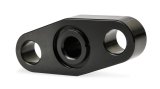 Earl's Performance Turbocharger Oil Flange Fittings GT0003ERL Component, Supply Fitting, Black Anodized, Aluminum, -6 AN Male Threads, Fits T-40, Each thumbnail 5