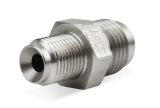 Earl's Performance AN to Inverted Flare Adapter Fittings SS991962ERL Fitting, Adapter, Adapter, Straight, Stainless Steel, Natural, -6 AN, 7/16-24 in. Flare, Each thumbnail 1