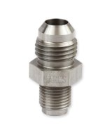 Earl's Performance AN to Inverted Flare Adapter Fittings SS991962ERL Fitting, Adapter, Adapter, Straight, Stainless Steel, Natural, -6 AN, 7/16-24 in. Flare, Each thumbnail 4