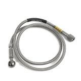 Earl's Performance Speed-Flex Brake Lines 63010236ERL Line, Speed-Flex, Braided Stainless Steel, 36 in., -3 AN Female, 10mm or 3/8 in. Banjo, Each thumbnail 1