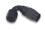 Earl's Performance Swivel-Seal Hose Ends AT812008ERL Fitting, End, Swivel-Seal, 120 Degree, -8 AN to Female -8 AN, Aluminum, Black, Each thumbnail 2