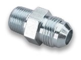 Earl's Performance AN to NPT Adapter Fittings 961604ERL Fitting, Adapter, NPT, Straight, Steel, Zinc, -4 AN, 1/8 in. NPT, Each thumbnail 1