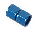 Earl's Performance Couplers 915108ERL Fitting, Coupler, Union, AN to AN, Straight, Aluminum, Blue Anodized, -8 AN, -8 AN, Each thumbnail 4