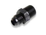 Earl's Performance AN to NPT Adapter Fittings AT981688ERL Fitting, Adapter, NPT, Straight, Aluminum, Black Anodized, -8 AN, 1/2 in. NPT, Each thumbnail 1