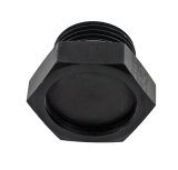 Earl's Performance Plugs AT981412ERL Fitting, Plug, -12 AN O-Ring, Male Thread, Aluminum, Black Anodized, Each thumbnail 2