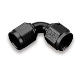 Earl's Performance Couplers AT935110ERL Fitting, Adapter, AN to AN, 90 Degree, Aluminum, Black Anodized, -10 AN, -10 AN, Swivel, Each thumbnail 2