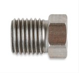 Earl's Performance Hardline Tube Nuts 00103ERL Nuts, Inverted Flare, 10mm x 1, Stainless Steel, Natural, Set of 5 thumbnail 2