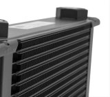 Earl's Performance UltraPro Oil Coolers 434ERL Fluid Coolers, UltraPro, 34-Row, Stacked Plate, 10.390 in. Height, Aluminum, Black, -10 AN O-Ring Female Ports, Engine Oil, Each thumbnail 1