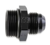 Earl's Performance AN to Straight Cut O-Ring Fittings AT985612ERL Fitting, Adapter, Cut, Straight, Aluminum, Black Anodized, -6 AN, -12 AN, Each thumbnail 2