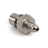 Earl's Performance Brake System Adapters 989545ERL Fitting, Brake, Male -3 AN to Female 10mm x 1.0 Thread, Steel, Nickel Plated, Each thumbnail 1