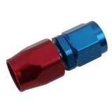 Earl's Performance Swivel-Seal Hose Ends 800106ERL Fitting, End, Swivel-Seal, Straight, -6 AN to Female -6 AN, Aluminum, Red/Blue, Each thumbnail 1
