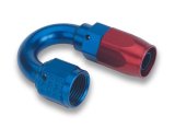 Earl's Performance Swivel-Seal Hose Ends 818008ERL Fitting, End, Swivel-Seal, 180 Degree, -8 AN to Female -8 AN, Aluminum, Red/Blue, Each thumbnail 3