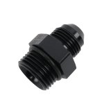 Earl's Performance AN Port Adapters AT985081ERL Fitting, Adapter, to Straight Cut, Straight, Aluminum, Black Anodized, -8 AN, -10 AN, Each thumbnail 2