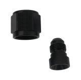 Earl's Performance Reducers AT9892086ERL Fitting, Reducer, AN to AN, Straight, Aluminum, Black Anodized, -8 AN, -6 AN, Each thumbnail 2
