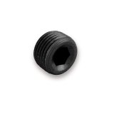 Earl's Performance Plugs AT593202ERL Fitting, Plug, 1/8 in. NPT, Male Thread, Aluminum, Black Anodized, Pair thumbnail 3