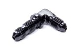 Earl's Performance Bulkhead Adapter Fittings AT983303ERL Fitting, Bulkhead, 90 Degree, -3 AN to -3 AN Male, Aluminum, Black Anodized, Each thumbnail 3