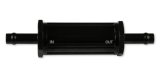 Earl's Performance Vapor Guard 30 Microns Fuel Filter with 0.313 in. Inlet Size 730155ERL Filter, Guard, Inline, 5/16 Inlet, Hose Barb, 5/16 Outlet, Hose Barb, Billet Aluminum, Black, 4.50 Overall Length, Each thumbnail 3