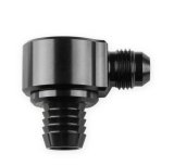 Earl's Performance Brake Booster Check Valves AT252006ERL Valve, Aluminum, Black Anodized, -6 AN, Hose Barb, Each thumbnail 2