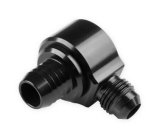 Earl's Performance Brake Booster Check Valves AT252006ERL Valve, Aluminum, Black Anodized, -6 AN, Hose Barb, Each thumbnail 5