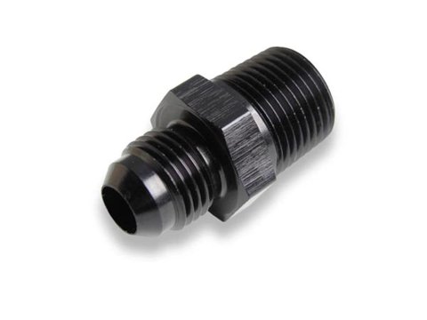 Earl's Performance AN to NPT Adapter Fittings AT981609ERL Fitting, Adapter, NPT, Straight, Aluminum, Black Anodized, -10 AN, 3/4 in. NPT, Each