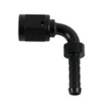Earl's Performance Auto-Mate Hose Ends AT709104ERL Fitting, End, Auto-Mate, 90 Degree, Aluminum, Black Anodized, -4 AN, Female, Each thumbnail 1