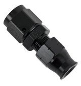 Earl's Performance Tube Adapter Fittings AT165156ERL Fitting, Adapter, AN to Tubing, Straight, Aluminum, Black Anodized, -6 AN, 5/16 in., Swivel, Each thumbnail 2