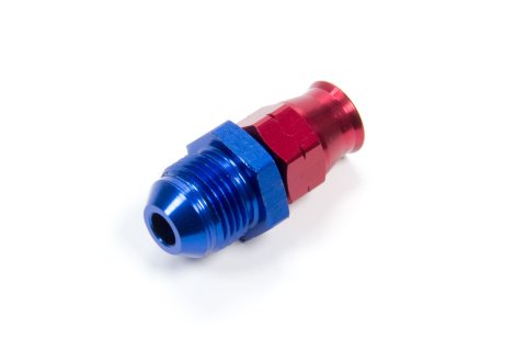 Earl's Performance Tube Adapter Fittings 165086ERL Fitting, Adapter, AN to Tubing, Straight, Aluminum, Red/Blue Anodized, -8 AN, 3/8 in., Each thumbnail 3
