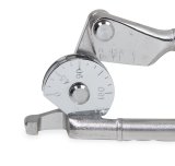 Earl's Performance Professional Lever-Style Tubing Benders 028ERL Bender, Lever Style, 180 degree, Steel, Silver Finish, 3/8 in. Size O.D., Each thumbnail 1