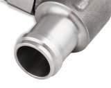Earl's Performance Hose Barb to Pipe Thread Adapters SS988412ERL Fitting, Adapter, NPT Barb, 90 Degree, Stainless Steel, Natural, 3/4 in., 3/4 in., Swivel, Each thumbnail 4
