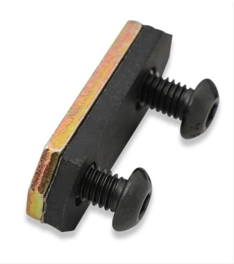 Earl's Performance UltraPro Oil Cooler Mounting Brackets 200ERL Kit, Aluminum, Black Anodized, UltraPro, Narrow, Kit thumbnail 2