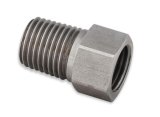 Earl's Performance Hardline Adapters 02054ERL Fittings and Adapters, Adapters, Straight, Stainless, Natural, 1/4 in. NPT Male NPT, 1/2 in.-20 Inverted Flare Female Inverted Flare, Each thumbnail 4
