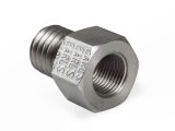 Earl's Performance LT Gen-V Oil Pressure Gauge Adapter Fittings LT0001ERL and Adapters, Fitting, Straight, 1/8 in. NPT Female NPT, M12 x 1.75 Male Metric, Stainless, Natural, Each thumbnail 5