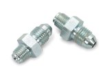 Earl's Performance Brake System Adapters 591972ERL Fittings, Adapter, Steel, Nickel Plated, -4 AN Male to 3/8 in.-24 Inverted Flare, Short, Pair thumbnail 3