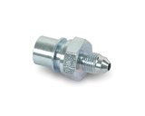 Earl's Performance Brake System Adapters 989531ERL Fitting, Adapter, Tubing Adapter -3 AN to 3/8"-24 Female, Steel, Zinc Plated, Each thumbnail 1