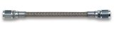 Earl's Performance Speed-Flex Brake Lines 64191924ERL Line, Speed-Flex, Braided Stainless Steel, 24 in., -4 AN Female, -4 AN Female, Each thumbnail 1