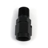 Earl's Performance AN to NPT Adapter Fittings AT916106ERL Fitting, Adapter, NPT, Straight, Aluminum, Black Anodized, -6 AN, 1/4 in. NPT, Swivel, Each thumbnail 2