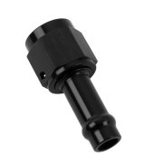 Earl's Performance Vapor Guard Hose Ends 750166ERL End, -6AN Female, 3/8 Barb, Socketless, Straight Swivel, Guard, Aluminum, Black, Each thumbnail 1