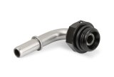 Earl's Performance Fuel Rail and Module Quick-Connect Fittings 935085ERL Fitting, EFI, 90 degree, 5/16 in. Male Quick Connect, -8 AN O-Ring Male Quick Connect, Stainless Steel/Black Anodized, Each thumbnail 5