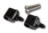 Earl's Performance LS Steam Vent Kits LS0041ERL Engine Coolant Crossovers, Kits, Aluminum, Black Anodized, Chevy, LS, Kit thumbnail 2