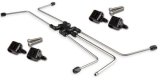 Earl's Performance LS Steam Vent Kits LS0041ERL Engine Coolant Crossovers, Kits, Aluminum, Black Anodized, Chevy, LS, Kit thumbnail 5