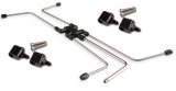 Earl's Performance LS Steam Vent Kits LS0041ERL Engine Coolant Crossovers, Kits, Aluminum, Black Anodized, Chevy, LS, Kit thumbnail 6