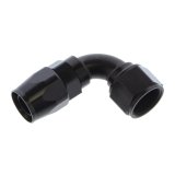 Earl's Performance Swivel-Seal Hose Ends AT809112ERL Fitting, End, Swivel-Seal, 90 Degree, -12 AN to Female -12 AN, Aluminum, Black, Each thumbnail 2