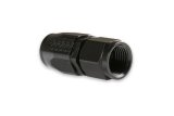 Earl's Performance Swivel-Seal Hose Ends AT800106ERL Fitting, End, Straight, -6 AN, Swivel-Seal, Aluminum, Black Anodized, Each thumbnail 1