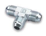 Earl's Performance Tee Adapter Fittings 962403ERL Fitting, Adapter, -3 AN, Steel, Zinc Plated, Each thumbnail 1