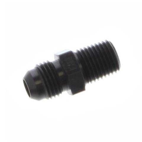 Earl's Performance AN to NPT Adapter Fittings AT981606ERL Fitting, Adapter, NPT, Straight, Aluminum, Black Anodized, -6 AN, 1/4 in. NPT, Each thumbnail 3