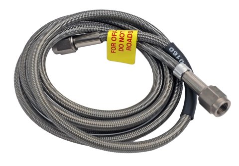 Earl's Performance Speed-Flex Brake Lines 63010160ERL Line, Speed-Flex, Braided Stainless Steel, 60 in., -3 AN Female, -3 AN Female, Each
